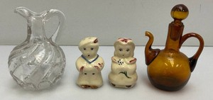 Misc. Collectibles Including Shawnee Salt And Pepper Shakers And More