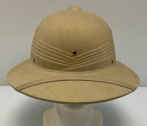 Vintage US Military Pith Helmet Tan