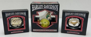 Misc. Harley Davidson Motorcycles Ornaments (New Old Stock)