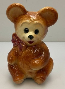 Vintage Royal Copley Teddy Bear Planter 6 12 Tall