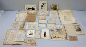 Misc. James Otis Burnley Sketches And More