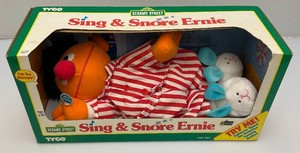 Vintgae Collectible TYCO Brand Sing & Snore Ernie (New Old Stock)