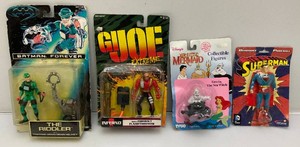 Misc. Action Figures (New Old Stock) Including GI Joe, The Little Mermaid (Ursula) And More