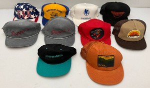 Misc. Vintage Collectible Snapback Hats
