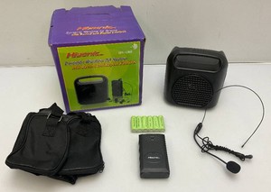 Pre-Owned Hisonic HS110R Rechargeable &amp Portable Wireless PA System In Original Box (Seems To Be New Old Stock)