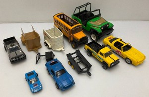 Misc. Vintage Collectible Miniature Pressed Steel TONKA Trucks And More