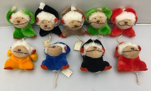 Vintage 1980 GUND KOKO-NUTS Plush Toys (Some With Tags)