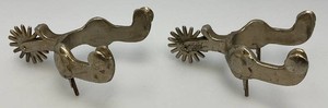 Pair Of Vintage Heavy Metal Spurs