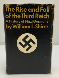 1960 The Rise And Fall Of The Third Reich By. William L. Shirer (Dust Cover Beat up)
