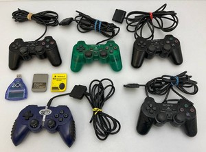 Misc. Vintage Sony Playstation Controllers (Some Need Cleaning)