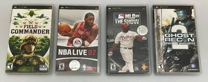 Misc. PS2 Video Games Including Ghost Recon And More