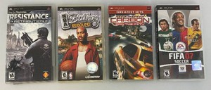 Misc. PS2 Video Games Including Resistance Retribution And More