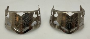 Vintage Alpaca Mexico 830 Silver Cowboy Boot Heel Dcor