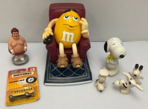 Misc. Vintage Collectible Toys including SNOOPY, M & Ms And More