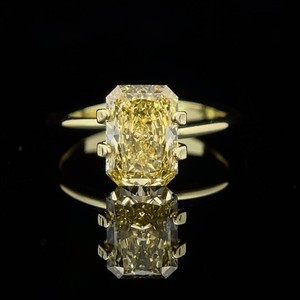 2.09 Carat Fancy Vivid Yellow Lab-Grown Radiant Cut Diamond IGI Certified Retail Estimate $3,762  $200 Gift Certificate Included VIDEO