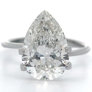 4.09 Carat Lab-Grown Pear Brilliant Diamond Retail Estimate $6,135  $200 Gift Certificate Included VIDEO