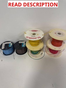 Misc. industrial wire 18G & 22G