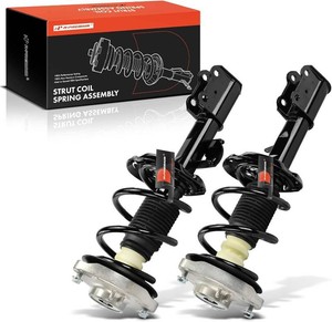$226 A-Premium Front Complete Struts Compatible with Mercedes-Benz CLA250 FWD 2014-2018 - 2x Replacement Suspension Shock Absorber with Coil Spring Assembly