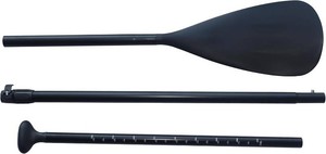 METER STAR 3-Piece Adjustable Aluminium SUP Paddle Board Paddles, Lightweight Stand Up Paddle Oars for Paddleboard, Adjustable Aluminum Alloy PU Coated Shaft 67-83 for Surfing, Floating,Water Sport