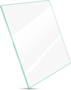 Upgrade 240350649 Glass Shelf Compatible with Frigidaire Crosley Refrigerator, Fridge Glass Bottom Shelf Crisper Replacement 17x15 Replace 241711236 240443328 240350602 240350633