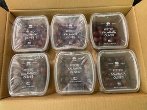 Divina Brineless Pitted Kalamata Olives (Lot of 6)