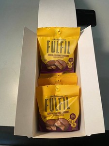 FULFIL Chocolate Peanut Caramel Protein Bites 10-Pack