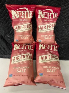 Kettle Brand Air Fried Himalayan Salt Potato Chips (4.25 oz  120 g) - 4 Bags Total
