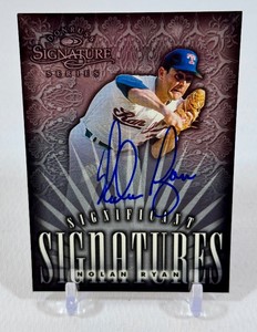 Nolan Ryan AUTO 1000 1998 Donruss Significant Signatures #SP Numbered 07471000 RARE Baseball Card