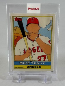 Mike Trout Project 70 2021 Topps #27 Baseball Card