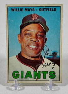 Willie Mays 1967 Topps #200 Vintage Baseball Card