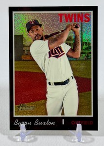 Byron Buxton 69 2019 Topps Heritage #THC-539 Numbered 4069 Minnesota Twins Baseball Card