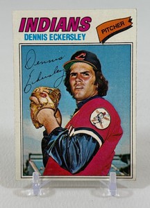 Dennis Eckersley 2nd Year 1977 Topps #525 Vintage Baseball Card
