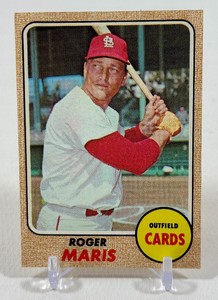 Roger Maris 1968 Topps #330 Vintage Baseball Card