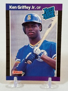 Ken Griffey Jr. RC 1989 Donruss Rated Rookie #33 Baseball Card