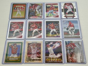 Mike Trout 12 Card Insert, Heritage, Optic, GQ and More Baseball Lot