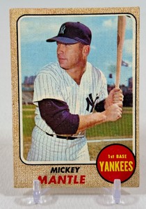 Mickey Mantle 1968 Topps #280 Vintage Baseball Card