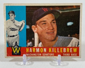 Harmon Killebrew 1960 Topps #210 Vintage Baseball Card