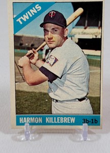 Harmon Killebrew 1966 Topps #120 Vintage Minnesota Twins Baseball Card