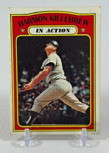 Harmon Killebrew 1972 Topps #52 Vintage Minnesota Twins Baseball Card