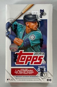 2023 Topps Baseball Series One 24 Pack Box - NEW FACTORY SEALED - Baseball Cards