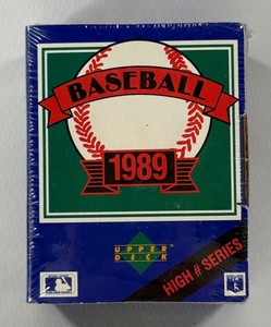 1989 Upper Deck High # Series Factory Sealed Baseball Card Set - #2