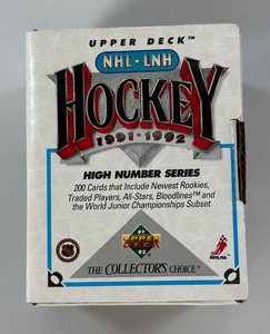 1991-92 Upper Deck NHL High High Number Series Card Set
