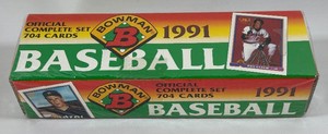 1991 Bowman Baseball Complete Factory Sealed Card Set