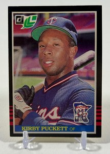 Kirby Puckett RC 1985 Leaf #107 Vintage Rookie Minnesota Twins Baseball Card