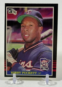 Kirby Puckett RC 1985 Donruss #438 Vintage Rookie Minnesota Twins Baseball Card