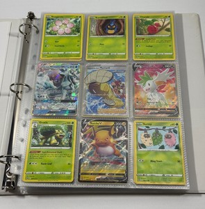 190 Pokemon Trading Card Binder - Brilliant Stars, Fusion Strike, Astral Radiance, Guardians Rising Base, Holos, Reverse Holos