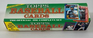 1990 Topps Baseball Complete Factory Card Set