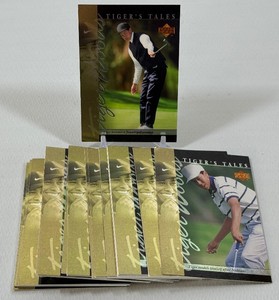 Tiger Woods Tiger Tales Complete Golf Card Set