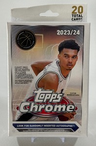 2023-24 Topps Chrome Basketball Hanger Box - NewSealed Cards