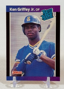 Ken Griffey Jr. RC 1989 Donruss Rated Rookie #33 Baseball Card